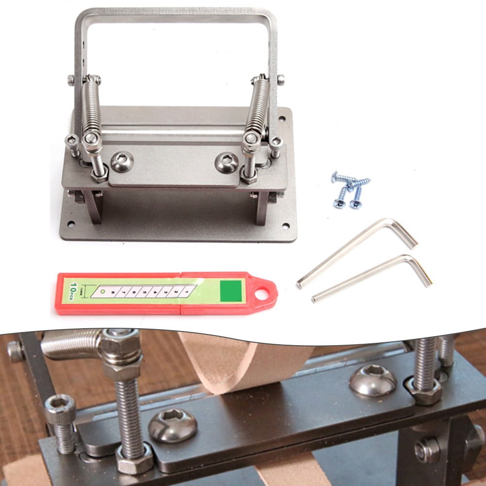 Craft Manual Leather Thinning Machine Durable Stainless Steel Construction