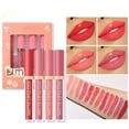thumbnail image 1 of EARKITY Matte Liquid Lipstick Set, Nude Lipstick Set Lip Stain Lip Gloss Set, Vivid Reds and Pinks, Long-Lasting Formula, Matte Velvet Lipstick Makeup For Women, 1 of 3