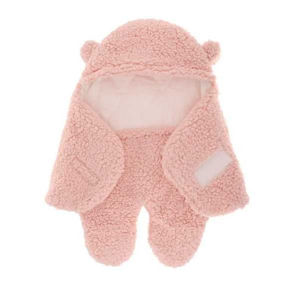 Manta para , suave esencial para bebés, de dormir para cochecito, envoltorio para recibir, envoltorio cálido para invierno L rosa