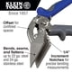 thumbnail image 2 of Máquina de coser a mano Klein Tools 86524 con mordaza offset de 3 pulgadas, 2 of 9