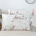 thumbnail image 1 of Flowers and Birds Print Pillow Covers Bed Pillowcases Envelope Closure End Pillow Encasement (Standard,Color-17), 1 of 5