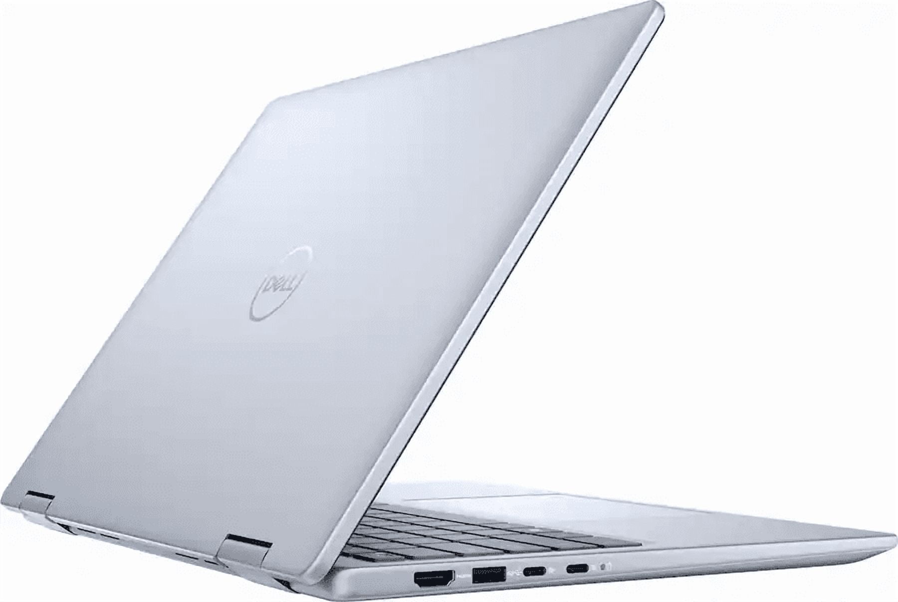 Dell Inspiron 14 7445 Premium 2-in-1 Laptop 14" WUXGA ComfortView Touchscreen AMD 6-core Ryzen 5 8640HS 16GB DDR5 512GB SSD Backlit Fingerprint Wi-Fi6E FHD Camera Win11 Copilot AI