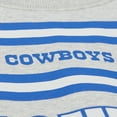 thumbnail image 5 of Men's Mitchell & Ness Heather Gray Dallas Cowboys All Over Print Retro Fleece Sweatshirt, 5 of 6