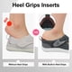 thumbnail image 3 of Zapatos para caminar LeisFit anchos para diabéticos ajustables gris oscuro, 3 of 6