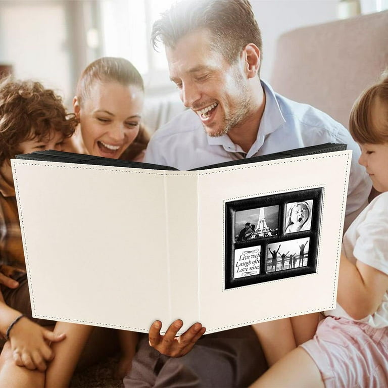 Photo Album 4x6 500 Pockets Photos, Extra Large Capacity Family Wedding  Picture Albums Holds 500 Horizontal and Vertical Photos (500Pockets, Teal)  - Yahoo Shopping