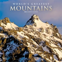 World's Greatest Mountains | 2026 12x24" (Hanging) Wall Calendar | BrownTrout