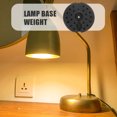 thumbnail image 2 of Floor Lamp Base Desk Lamps Lamp Chassis Base Table Lamp Base Weight Light Bulb Base Light Weight Parts Stand Work, 2 of 6