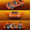 thumbnail image 6 of Mattel Brick Shop Hot Wheels '71 Lamborghini Miura P400 SV Building Toy Kit (1523 Pieces), for Collectors, 6 of 6