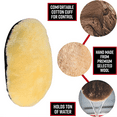thumbnail image 3 of Natural Lambskin Wool Car Wash Mitt Extra Large Size Scratch-Free Sheepskin Wash Mitt ( 2pack), 3 of 5