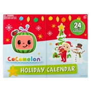CoComelon Holiday Calendar for Kids, 24-Pieces  Includes JJ, Family & Friends