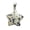 1 spot, variant on Star Shaped Necklace Bracelet Jewelry Making Supplies Natural Stone Star Pendants for Jewelry