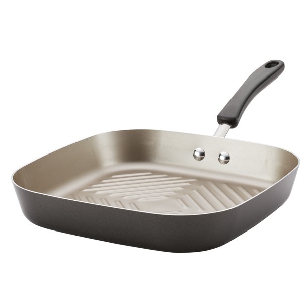 Farberware 11 Inch Cookstart Aluminum DiamondMax Nonstick Square Deep