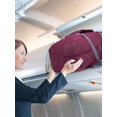 thumbnail image 6 of Gustave Foldable Travel Duffel Bag for Women and Men, Waterproof Lightweight travel Storage Luggage bag for Sports, Gym, Vacation "Wine Red", 6 of 11