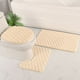 thumbnail image 1 of Juego de 3 alfombrillas de baño de espuma | Alfombras de baño suaves y antideslizantes con tapete para la tapa del inodoro | Alfombrillas absorbentes de agua lavables a máquina para baño y ducha, 1 of 7