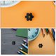 thumbnail image 3 of IFANLANDOR 40Pcs Nonslip Black Rubber Flower Shaped Flag Pole Stoppers for Yard and Garden, 3 of 8