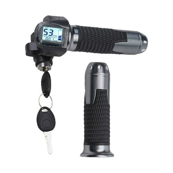 Sportact Bicycle Accessories,Electric Bicycle,E-Bike TwistThrottle 36-72V Electric Scooter Bicycle Grip Handlebar LED Display