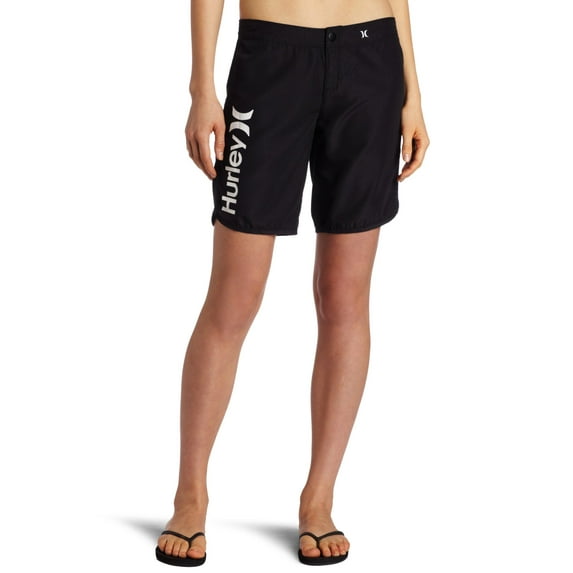 Hurley Women's Supersuede Beachrider 9 Inch Boardshort Black