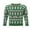 Green Men, variant on Christmas Family Sweaters Matching Sets Tree Reindeer Pattern Long Sleeve Round Neck Pullover Tops for Parent-Child Christmas Knitwear Jumper Outfits