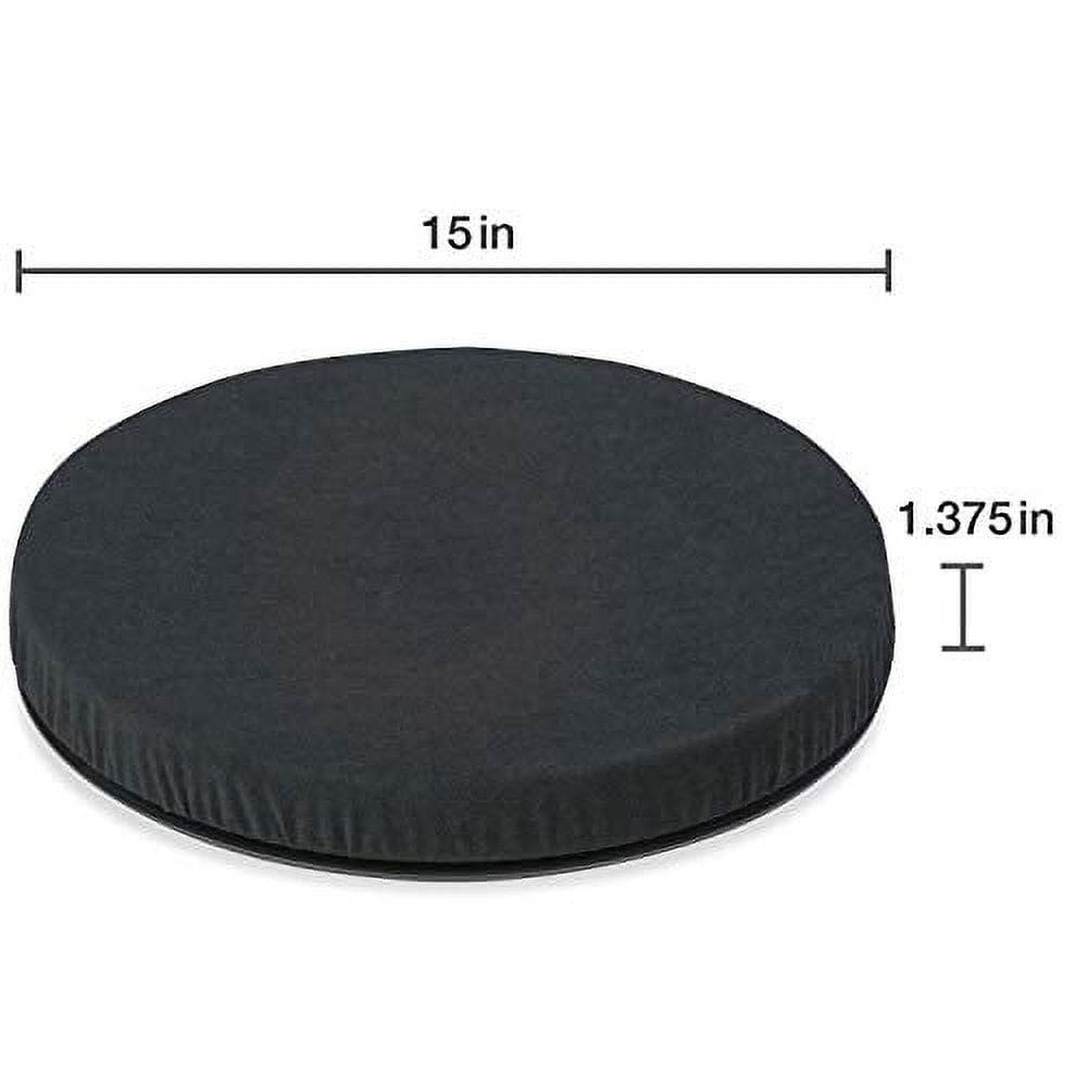  HealthSmart 360 Degree Swivel Seat Cushion, Chair Assist for  Elderly, Swivel Seat Cushion for Car, Twisting Disc, Gray, 15 Inches in  Diameter : Automotive