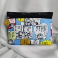 thumbnail image 1 of Bolsa de maquillaje de dibujos animados Kuromi, bolsa de tela para niña, Hello Kitty, Mymelody, impermeable, almacenamiento, cambio de llave, bolsa de mano, 20x15cm, 1 of 5