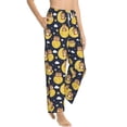 thumbnail image 2 of Balery Moon Bear print Women's Pajama Pants,Ultra Lightweight Pjs,Lounge Pant-Large, 2 of 9