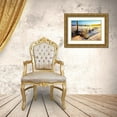 thumbnail image 3 of Hausenflock, Alan 32x23 Gold Ornate Wood Framed with Double Matting Museum Art Print Titled - Sand and Sunshine, 3 of 4