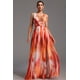 thumbnail image 2 of Vestido Bellabarnetten Ierra sin mangas con cuello en V y diamante maxi, 2 of 7