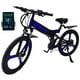 thumbnail image 1 of Bici eléctrica plegable X Bike Mount500ProBlack 500W R26x2" 10.4Ah 27 Vel. Salpicadera Deportiva Marco Negro Etiquetas R Xtream Boom MXMPE-016, 1 of 1