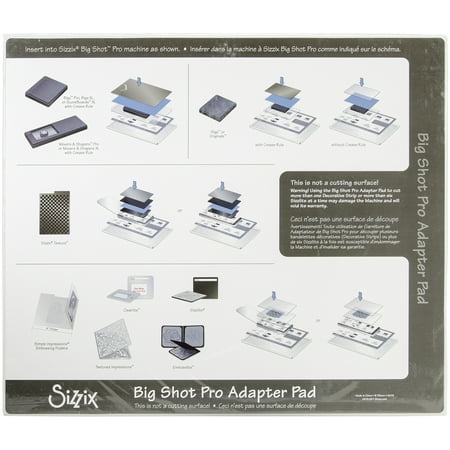 Sizzix Big Shot Pro Adapter Pad-Standard (Best Scrapbook Cutting Machines)