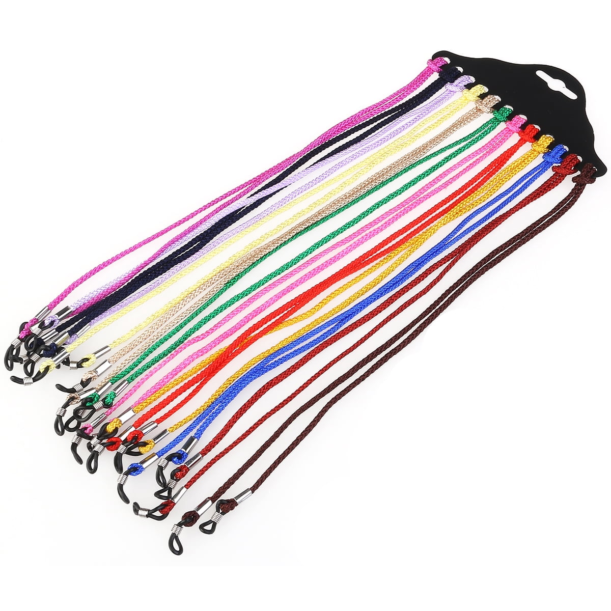 OUNONA 12pcs Spectacle Frame Holder Fashion Nylon Eyeglasses Cord Glasses Holder Neck Cord for Outdoor Indoor Fixing