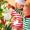 thumbnail image 4 of kjfeif Christmas Tree Ball Ornaments Clear Feather Ball Angel Memorial Ornament I Have an Angel in Heaven I Call Him My Grandma - Family Memorial Loss of Loved One Hanging Pendant Xmas Tree Décor, 4 of 8