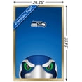 thumbnail image 3 of NFL Seattle Seahawks - S. Preston Mascot Blitz 20 Wall Poster, 22.375" x 34", Framed, 3 of 3