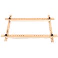 thumbnail image 2 of Embroidery Frame, Adjustable Length Wooden Quilting Frame, 60 X 100cm Cross Stitch Silk Painting For Sewing Embroidery, 2 of 8