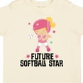 thumbnail image 4 of Inktastic Future Softball Star Girl Girls Toddler T-Shirt, 4 of 5