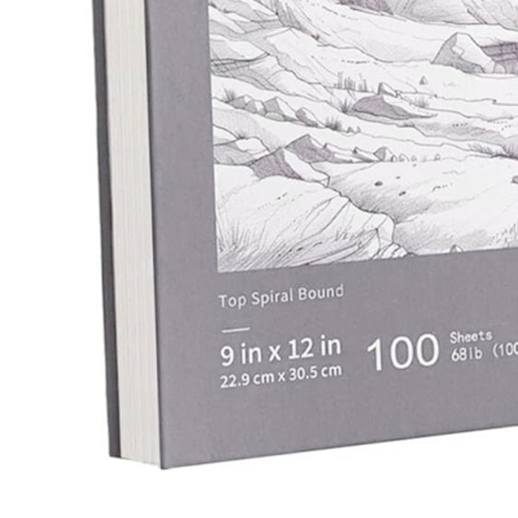 Art Drawing Pad Sketchbook Strong Binding High Density Paper Resists Bleed