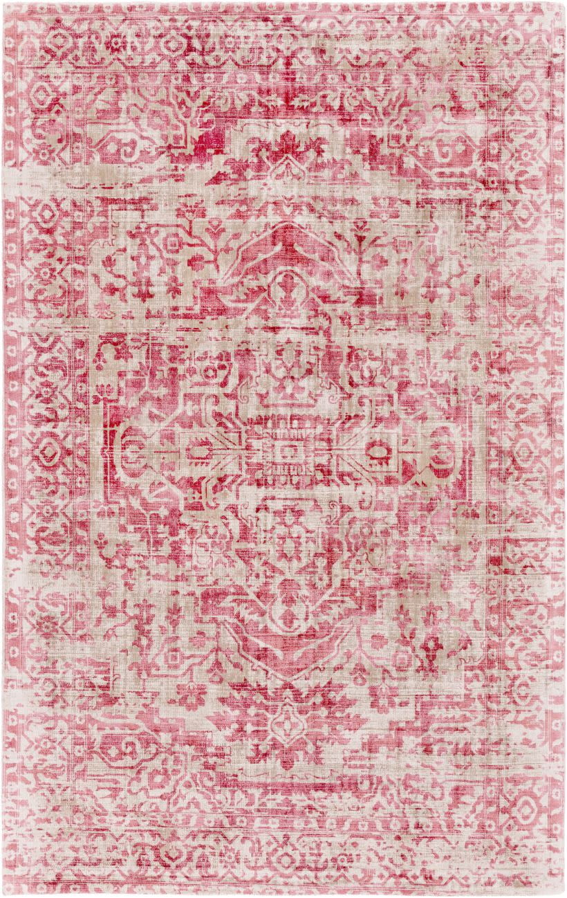 Surya IRN100423 Irina Area Rug 2' x 3' Neutral Pink