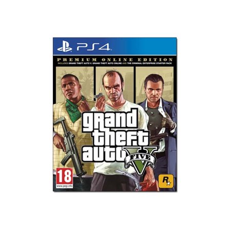 Grand Theft Auto V 5 Premium Online Edition (Playstation 4)