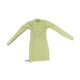 thumbnail image 4 of Figura de mujer coleccionable a escala 1/6, ropa de moda, vestido corto liso Verde claro, 4 of 9