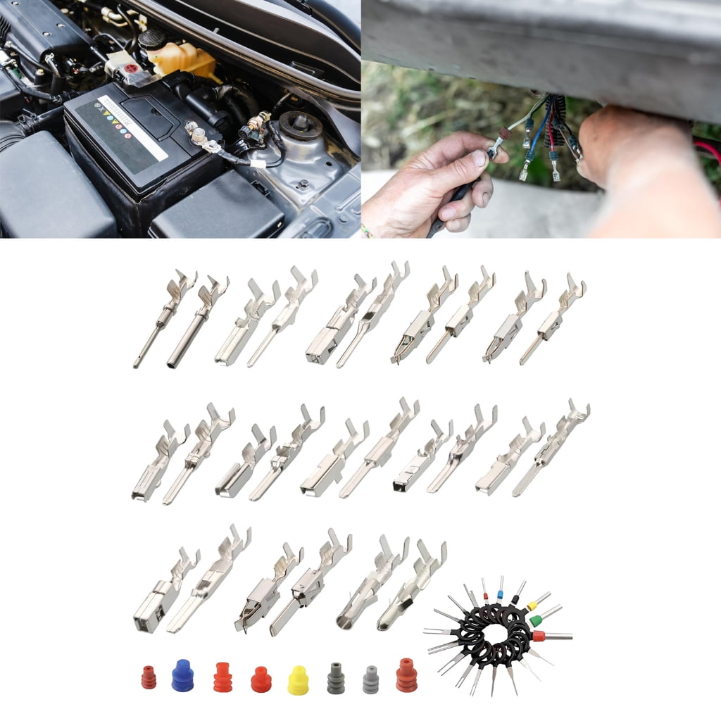 500Pcs Electrical Pin Connector Car Wire Terminals Connector Pin 1-3.5mm