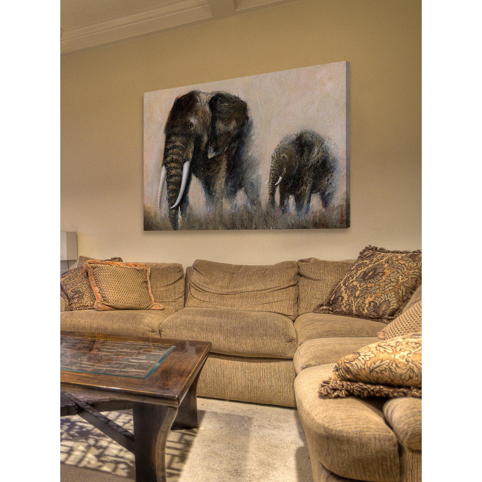 Marmont Hill Under My Protection Painting Wall Art Print