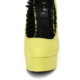 thumbnail image 4 of Qupid Ravish-08 Nubuck Strappy Round Toe Platform Pump, 4 of 6