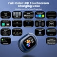 thumbnail image 5 of ETEPEHI Wireless Earbuds, Bluetooth 5.4 Open Ear Earbuds with Full-Color LCD Touchscreen Charging Case, 48H Playtime, Bluetooth Headphones for Running Workout Sports, 5 of 8