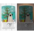 thumbnail image 2 of Caroline's Treasures BB4141CNL Merry Christmas Tree Mastiff Brindle White Ceramic Night Light, 6x4x3", multicolor, 2 of 2