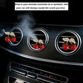 thumbnail image 3 of 4Pcs Cherry-Shaped Car Air Freshener Vent Clips with Rhinestones, Unscented Cute for Men Women, Fragrance Diffuser Clip and Truck Fresheners, Sparkling Decor-A10, 3 of 5