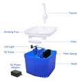 thumbnail image 3 of Fuente de agua automática para gatos con grifo azul ER, 3 of 3