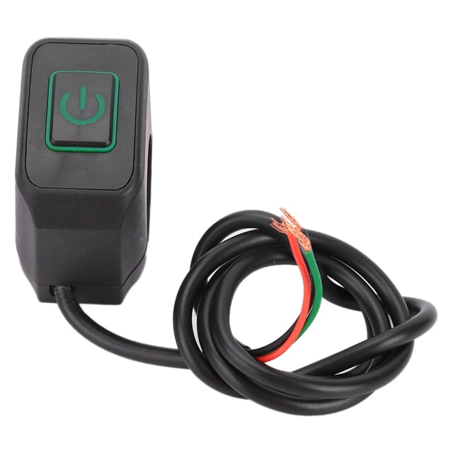 ATV Light Switch, Motorbike Light Switch Waterproof Stable For Car Light Modification For Modification For Switch Control White,Red,Blue,Green,Yellow