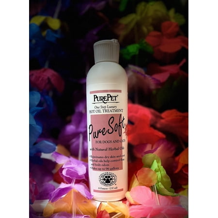 Dog and Cat Coat Leave in Conditioner The Pure Soft Stuff Penetrate Soothes Skin (8 ounce)