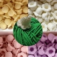 thumbnail image 4 of Campanula Flower Hand-woven Car Pendant/Car Mirror Hanging Accessories/four-color Optional, 4 of 4