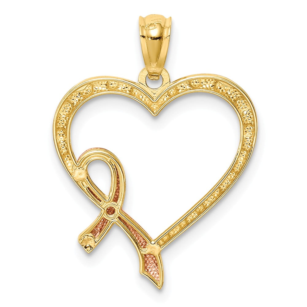 14k Yellow Gold Polished Little Boy Textured Back Flat Charm Pendant