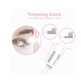 thumbnail image 3 of Upgraded Eyebrow Trimmer, Precision Electric Eyebrow Razor for Women Battery-Operated Facial Hair Remover with Comb No Pulling Sensation Painless for Face Chin Neck, Upper-Lip, Peach-Fuzz, 3 of 8